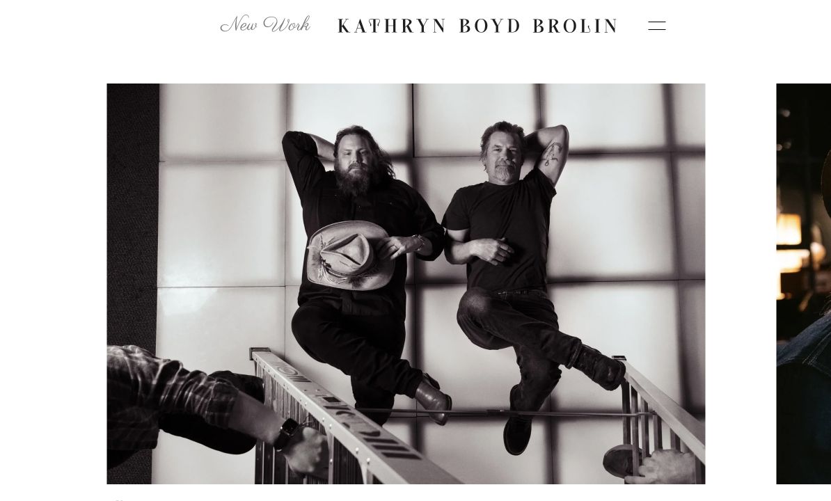 Kathryn Boyd Brolin’s photography website, designed and built by Amor Design Group